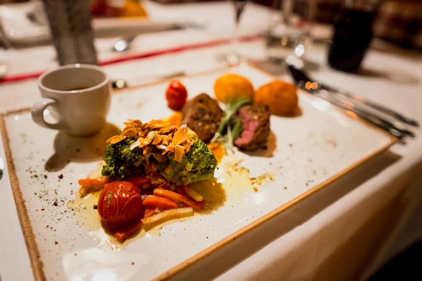 Verwöhnmenü im Restaurant Sonnenhof