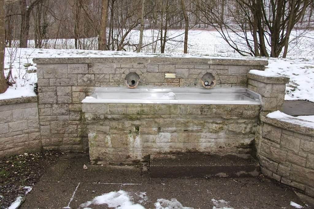 Kneippanlage an der Pulvermühle in Unterkochen